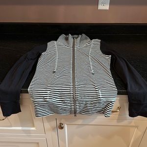 Mint green and black Lululemon jacket